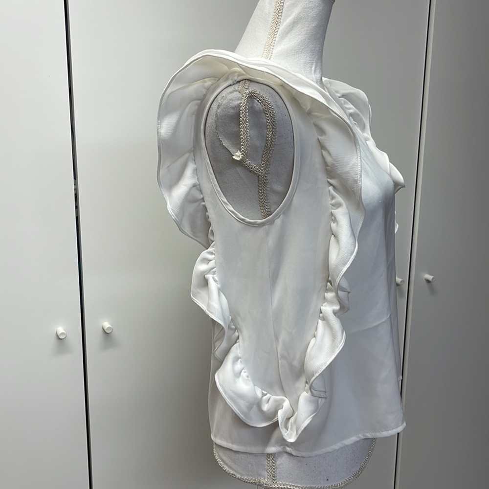 Another story sleeveless top with ruffles size s excellent condition - Picture 3 of 5